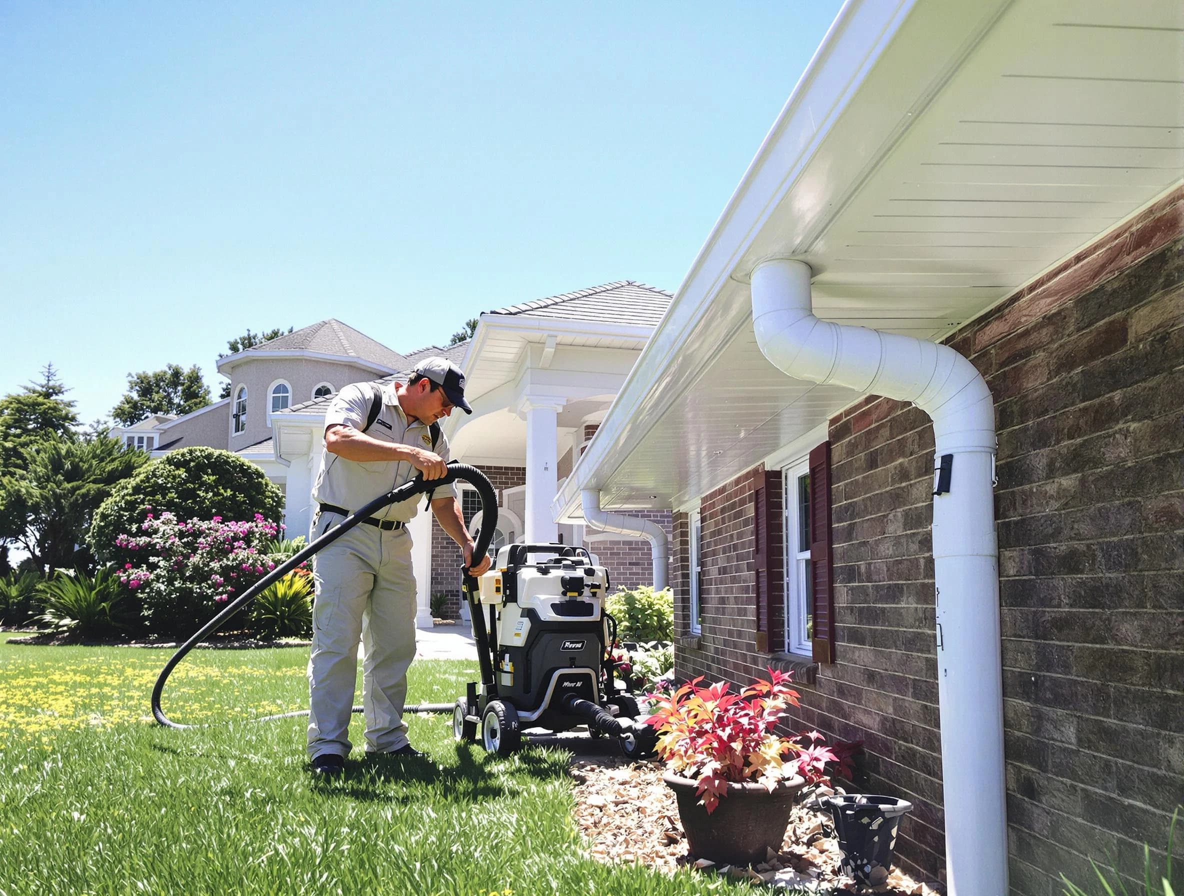 Downspout Cleaning in Mayfield Heights