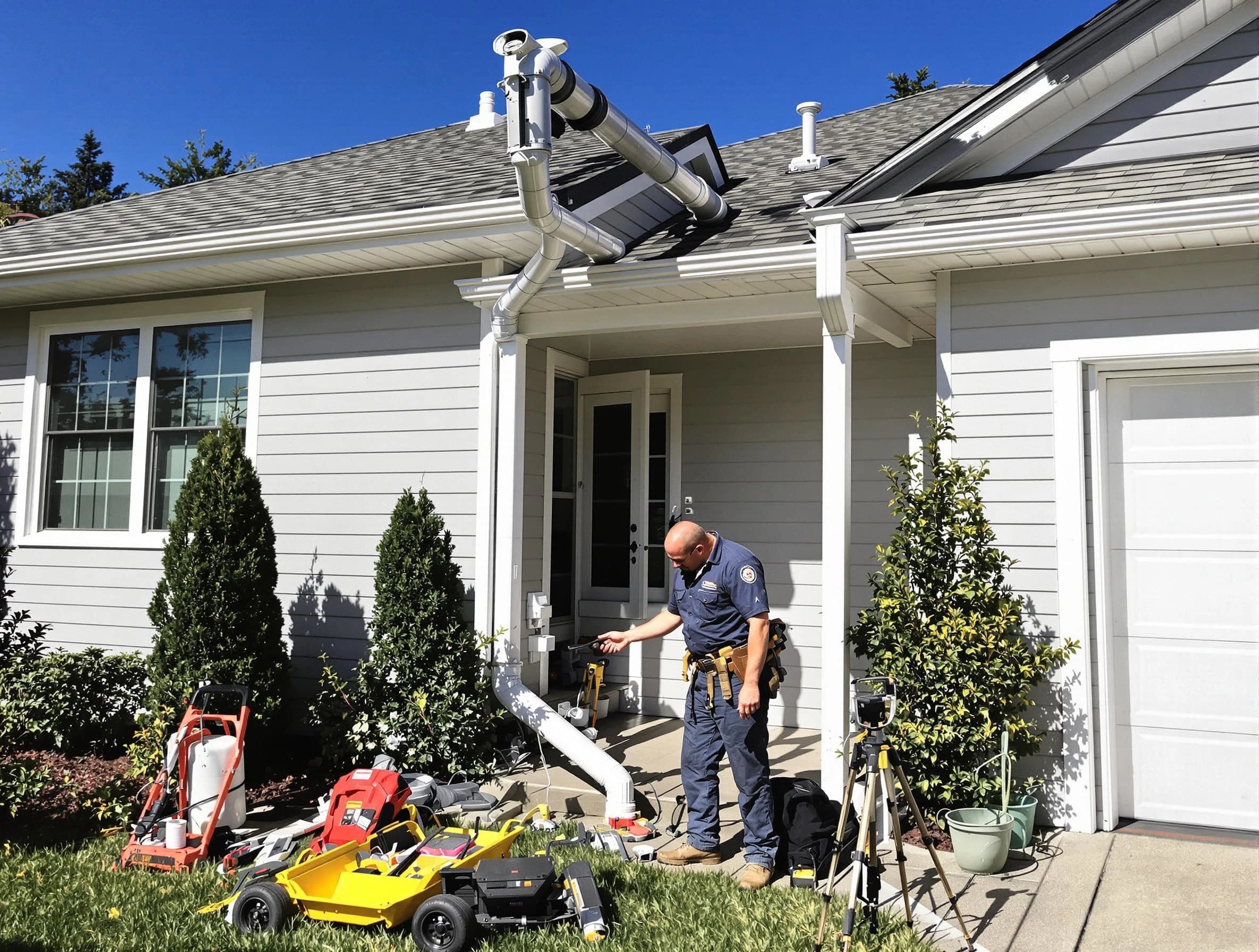 Downspout Repair in Mayfield Heights